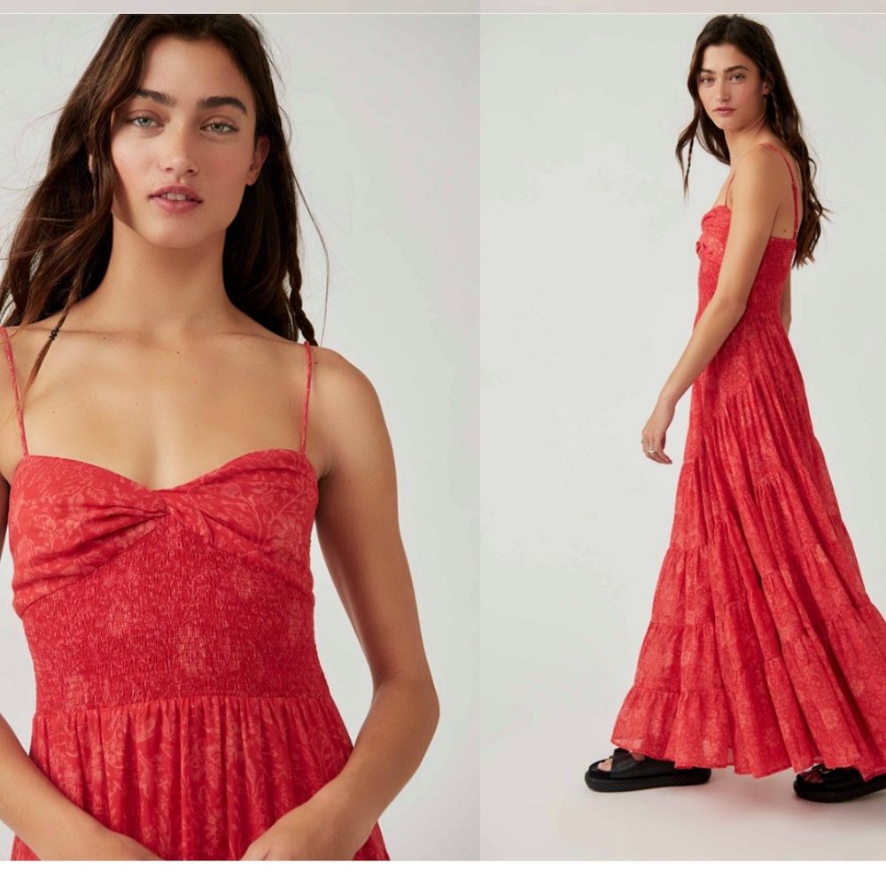 Sundrenched Printed Maxi Dress